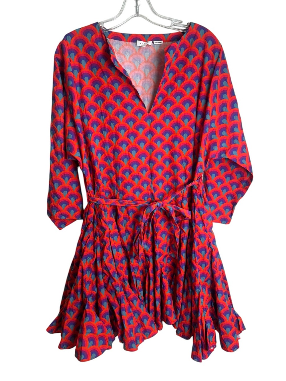 Rhode Ryan Dress in Retro Rainbow M - Picture 3 of 6